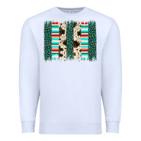 White leopard cowhide brush stroke Premium Sweatshirt - Artiststas