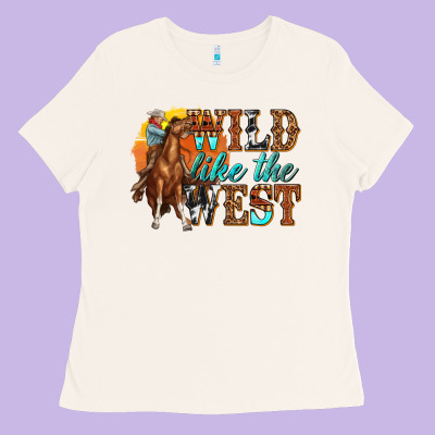 Ladies Tee wild like west