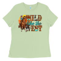 Matcha wild like west Ladies Tee - texasbilliewilder