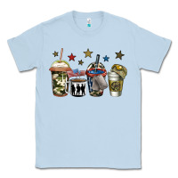 Dusty Blue army coffee Classic Tee - Jasminsmagicworld