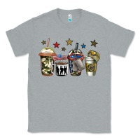 Heather Grey army coffee Classic Tee - Jasminsmagicworld