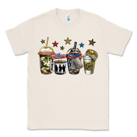 Natural army coffee Classic Tee - Jasminsmagicworld