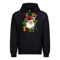 Howdy Santa Western Cactus Christmas Urban Hoodie | Teevron