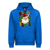 Cobalt howdy santa western cactus christmas Urban Hoodie - CowGirlArtShop