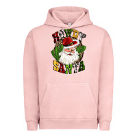 Pigment Salmon howdy santa western cactus christmas Urban Hoodie - CowGirlArtShop