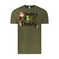 Vintage Olive santa's favorite daddy Vintage Tee - AdoDesignShop