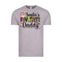 Vintage Zinc santa's favorite daddy Vintage Tee - AdoDesignShop