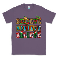 Lavender believe believe believe Classic Tee - AdoDesignShop