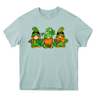 Arona st patricks day gnomes with western hearts and shamrocks Heavy Core Tee - Artiststas