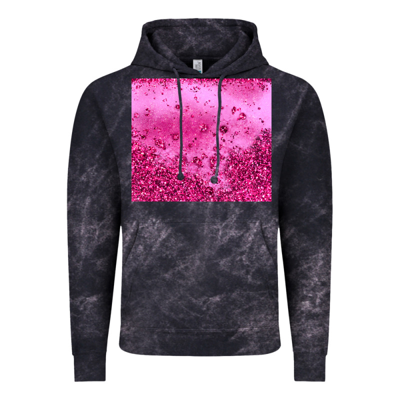 Pink Glitter Vintage Hoodie by JahusDesignShop | Teevron