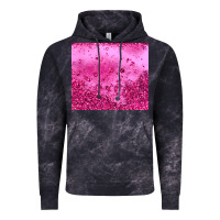 Cloud Black pink glitter Vintage Hoodie - JahusDesignShop