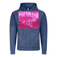Vintage Denim pink glitter Vintage Hoodie - JahusDesignShop
