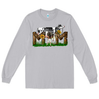 Moon Dust Western Holstein Cow And Baby Cow Mom Long Sleeve Tee - LillyAllenDesigns