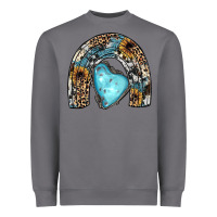 Storm sunflower gemstone rainbow Heavyweight Sweatshirt - JahusDesignShop