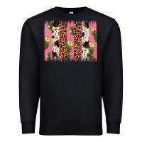 Black cactus leopard cowhide brush stroke Premium Sweatshirt - Artiststas