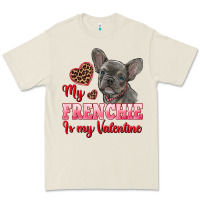 Bone my frenchie is my valentine Premium Tee - RanaPortraitStore