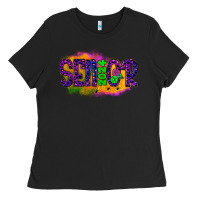 Black senior 2024 halloween Ladies Tee - JahusDesignShop
