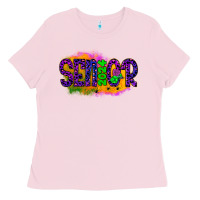 Bubblegum Pink senior 2024 halloween Ladies Tee - JahusDesignShop