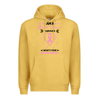 Antique Gold I am a Breast Cancer Survivor What is Your Superpower Premium Hoodie - Bettercallsaul