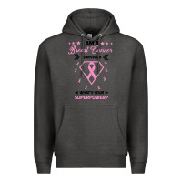 Charcoal Heather I am a Breast Cancer Survivor What is Your Superpower Premium Hoodie - Bettercallsaul