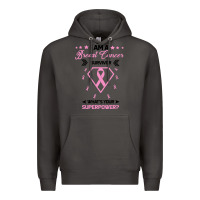 Smoke I am a Breast Cancer Survivor What is Your Superpower Premium Hoodie - Bettercallsaul