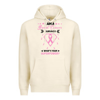 Tofu I am a Breast Cancer Survivor What is Your Superpower Premium Hoodie - Bettercallsaul