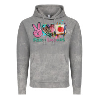 Cloud Rock peace love art   ado Vintage Hoodie - AdoDesignShop