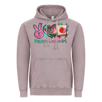 Vintage Zinc peace love art   ado Vintage Hoodie - AdoDesignShop