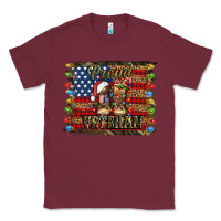 Burgundy proud veteran christmas army Classic Tee - Jasminsmagicworld