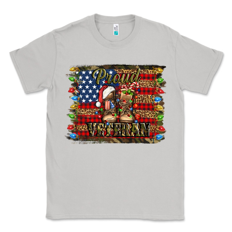 Proud Veteran Christmas Army Classic Tee by Jasminsmagicworld | Teevron