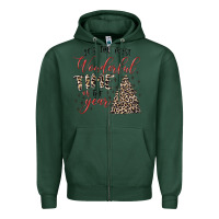 Sports Green it's the most wonderful time of the year Zipper Hoodie - MaliasSmallBusiness