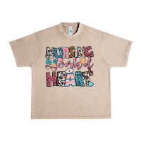 French Oak nursing is a work of heart Urban Heavy Tee - BundleAndBundleShop
