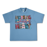 Pebble Blue nursing is a work of heart Urban Heavy Tee - BundleAndBundleShop