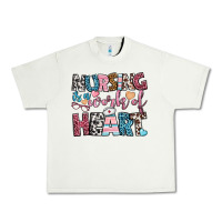 Pistachio nursing is a work of heart Urban Heavy Tee - BundleAndBundleShop