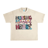 Sandshell nursing is a work of heart Urban Heavy Tee - BundleAndBundleShop