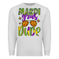 Dove Grey mardi gras dude Premium Sweatshirt - Artiststas