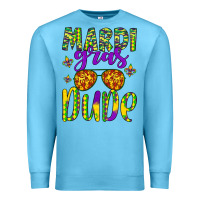 Ocean Blue mardi gras dude Premium Sweatshirt - Artiststas