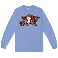 Colony Blue joy baby cow christmas Long Sleeve Tee - Jasminsmagicworld