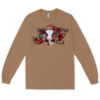 Toasted Coconut joy baby cow christmas Long Sleeve Tee - Jasminsmagicworld