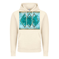 Vintage Artic turquoise glitter Vintage Hoodie - JahusDesignShop