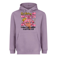 Lavender birthday queen i dont get older i level up Heavyweight Hoodie - Artiststas