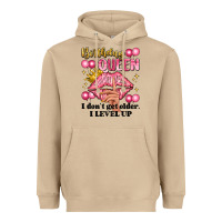Mushroom birthday queen i dont get older i level up Heavyweight Hoodie - Artiststas