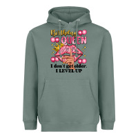 Sage birthday queen i dont get older i level up Heavyweight Hoodie - Artiststas