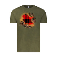 Vintage Olive christmas patch Vintage Tee - JahusDesignShop