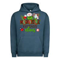 Pigment Midnight Navy medical records claus Urban Hoodie - CowGirlArtShop