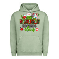Pigment Oil Green medical records claus Urban Hoodie - CowGirlArtShop