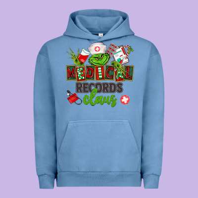 Medical Records Claus Urban Hoodie Designed By Cowgirlartshop