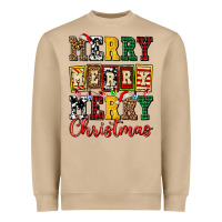 Mushroom merry merry merry christmas ado Heavyweight Sweatshirt - AdoDesignShop