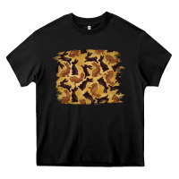 Black Bunny Pattern Heavy Core Tee - RanaPortraitStore
