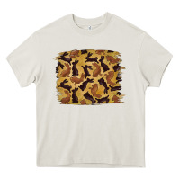 Cream Bunny Pattern Heavy Core Tee - RanaPortraitStore